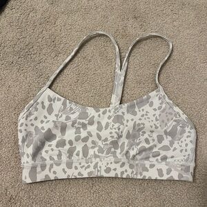 Lululemon Athletica Gray Sports Bra with Adjustable Straps